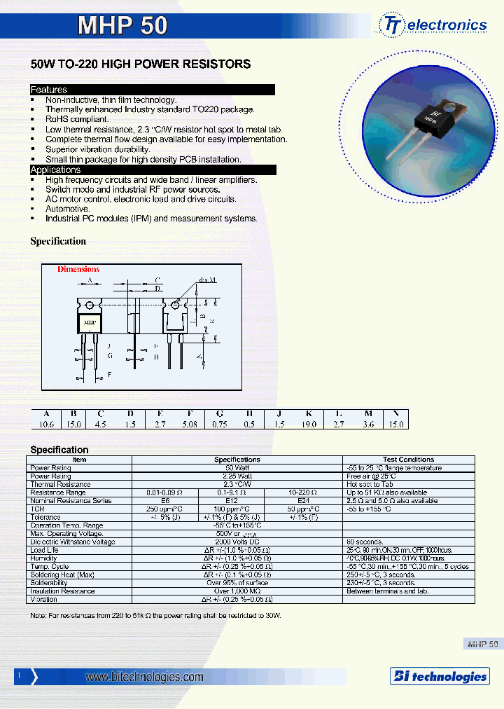MHP50500J_1279120.PDF Datasheet