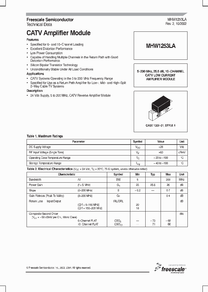 MHW1253LA_1279151.PDF Datasheet