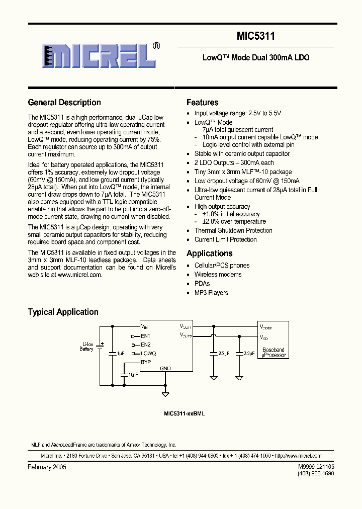 MIC5311-GMBML_1279452.PDF Datasheet
