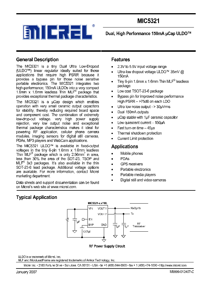 MIC5321-1815YMT_740530.PDF Datasheet