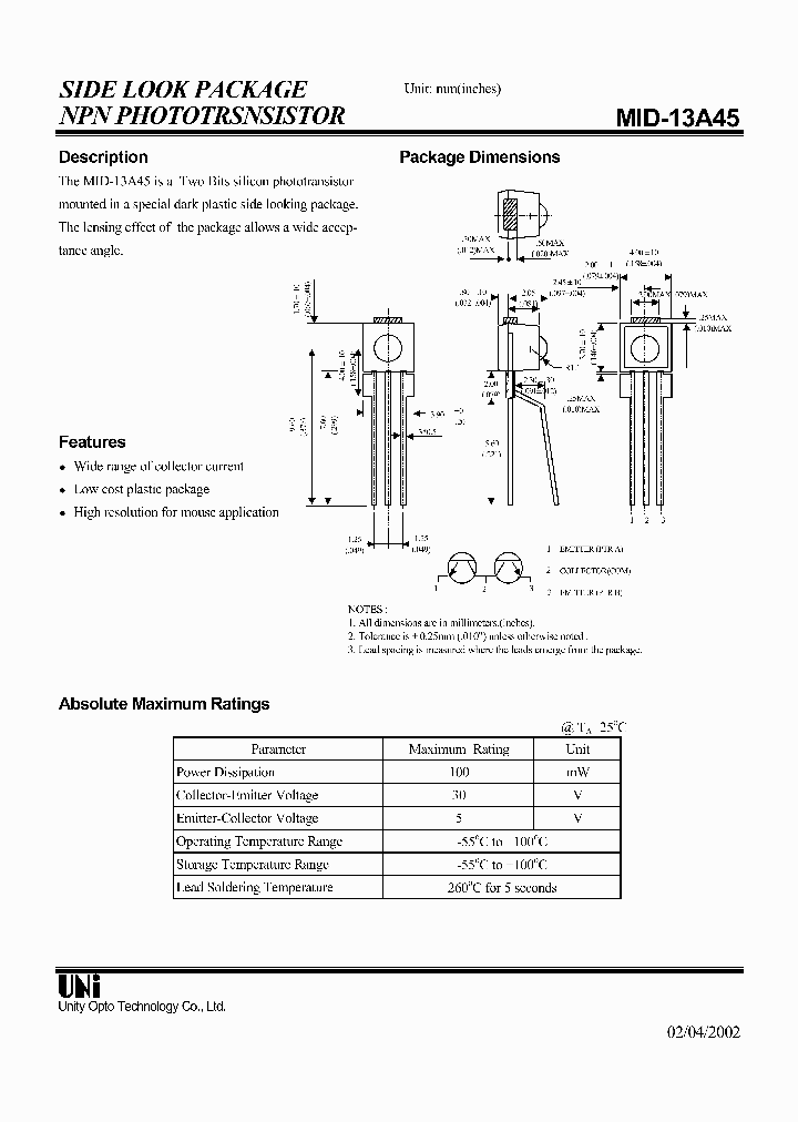 MID-13A45_1279528.PDF Datasheet