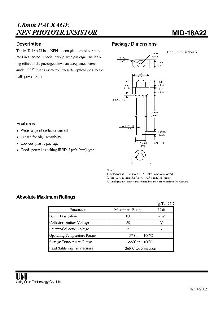 MID-18A22_1279533.PDF Datasheet
