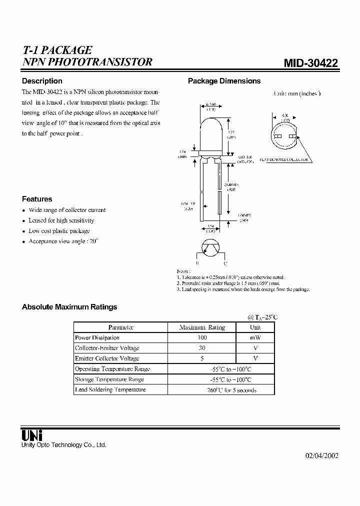 MID-30422_1279536.PDF Datasheet