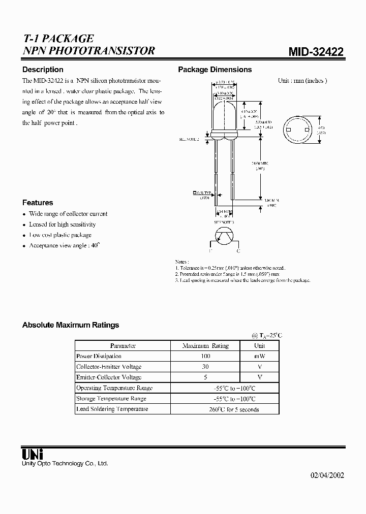 MID-32422_1279542.PDF Datasheet