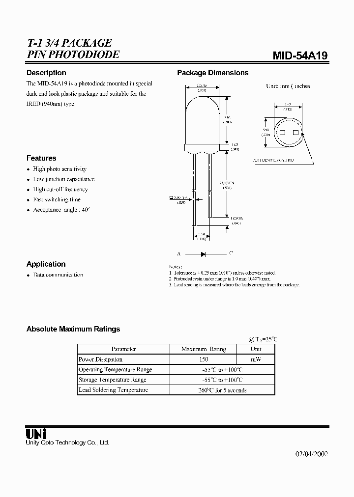 MID-54A19_1279559.PDF Datasheet