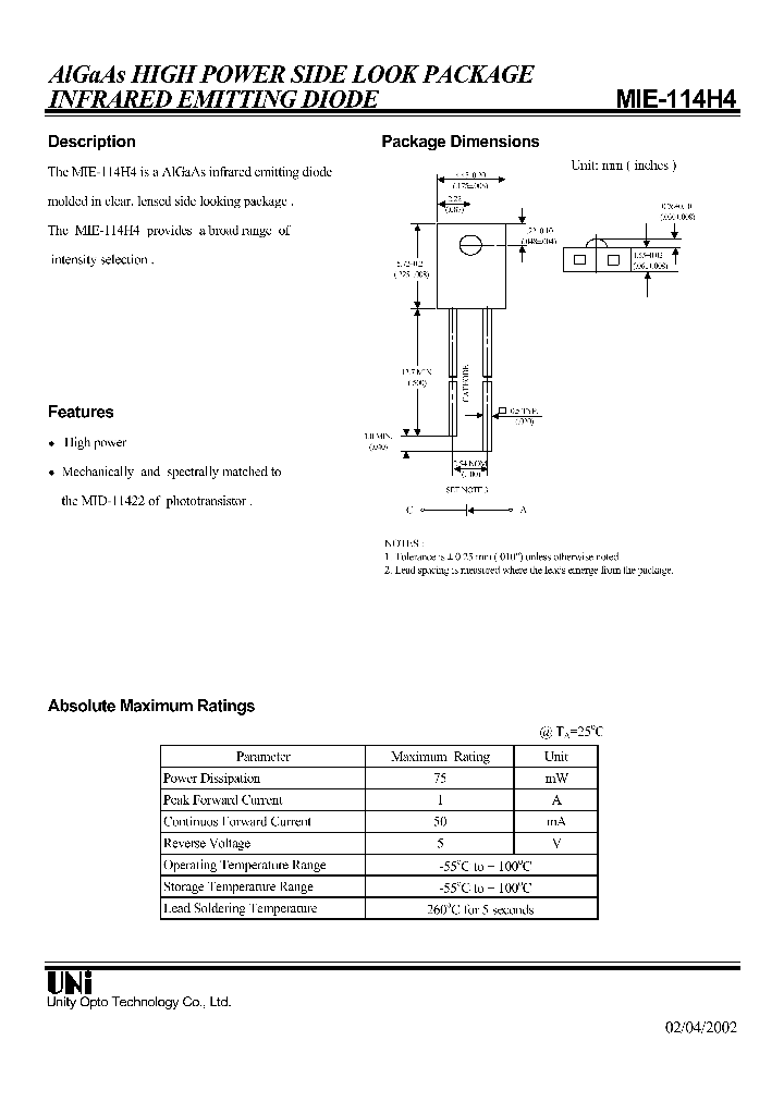 MIE-114H4_1279588.PDF Datasheet