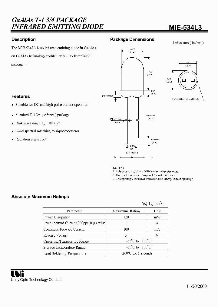 MIE-534L3_1279629.PDF Datasheet