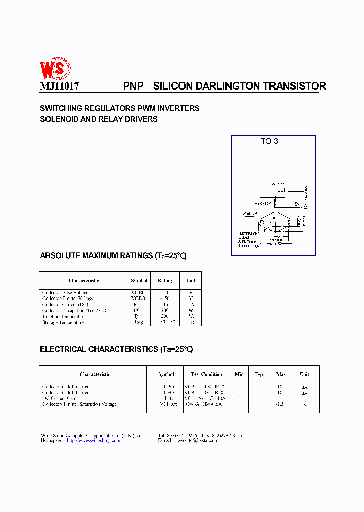 MJ11017_1279764.PDF Datasheet
