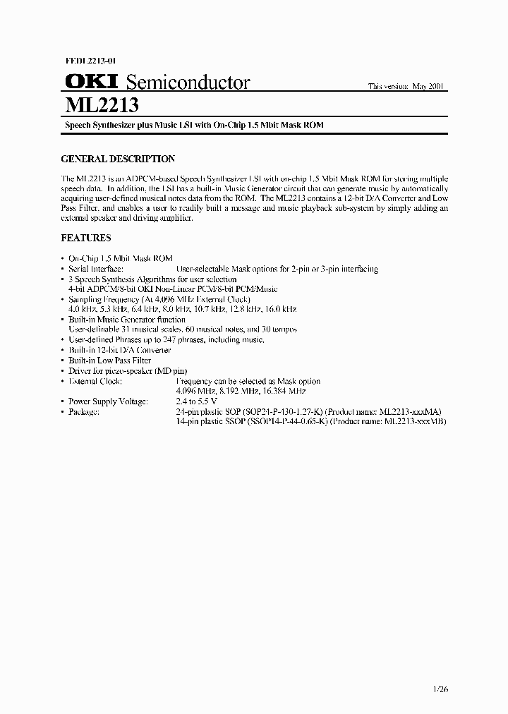 ML2213-XXXMB_1280277.PDF Datasheet