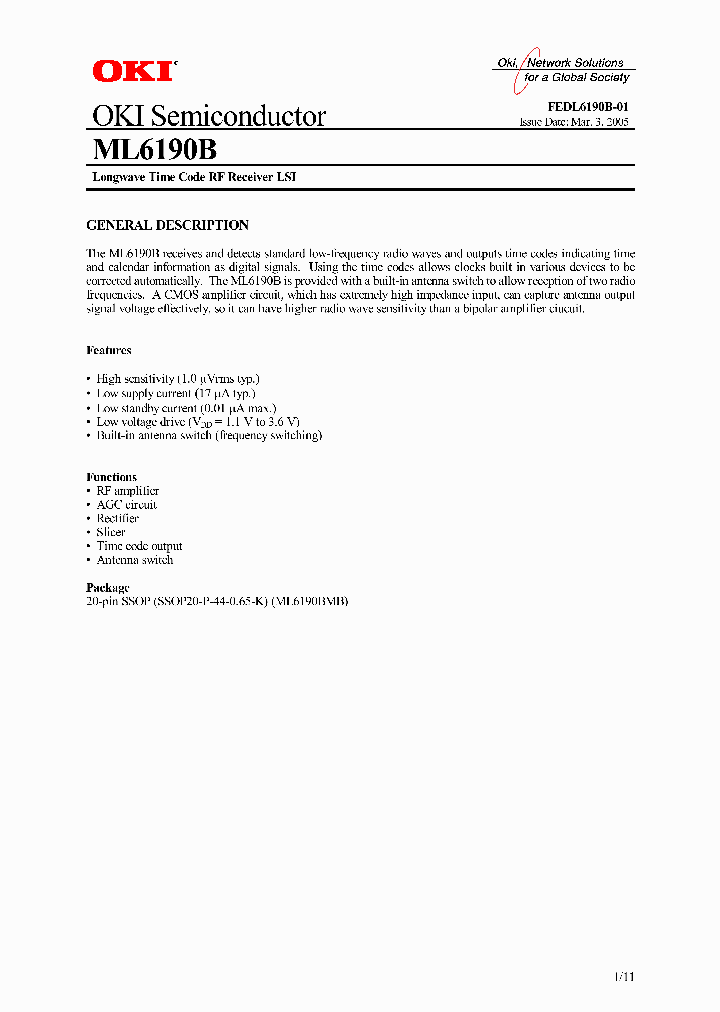 ML6190BMB_1280398.PDF Datasheet