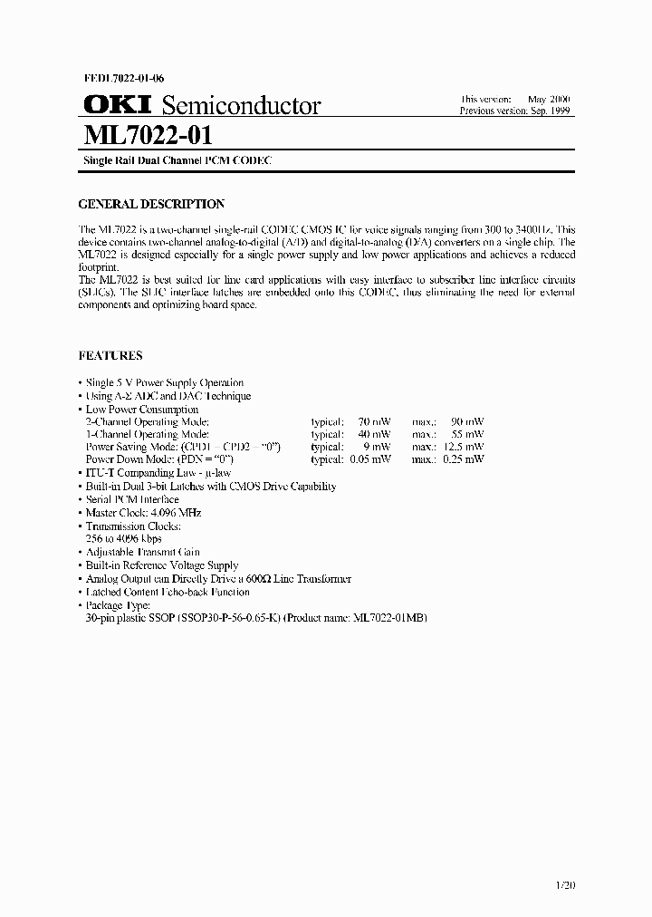 ML7022-01MB_1280473.PDF Datasheet