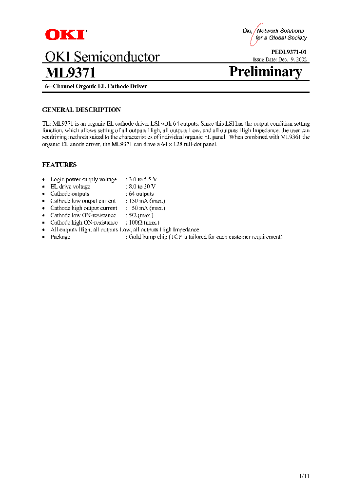 ML9371_1280547.PDF Datasheet