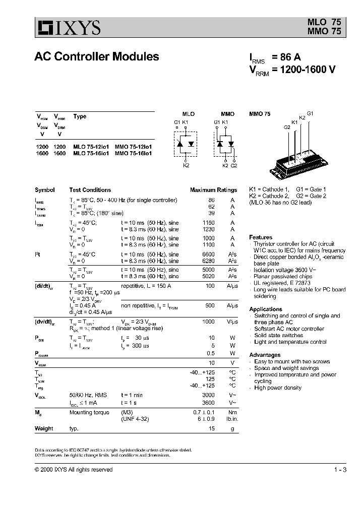 MLO75_1181836.PDF Datasheet