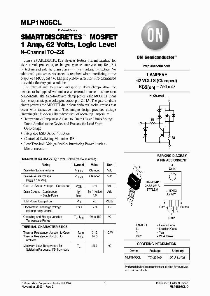 MLP1N06CL_1280622.PDF Datasheet