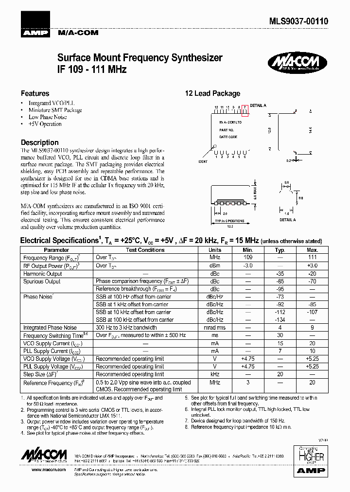 MLS9037-00110_1280630.PDF Datasheet
