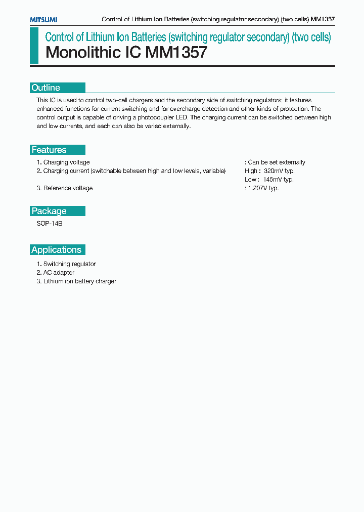MM1357_1280685.PDF Datasheet