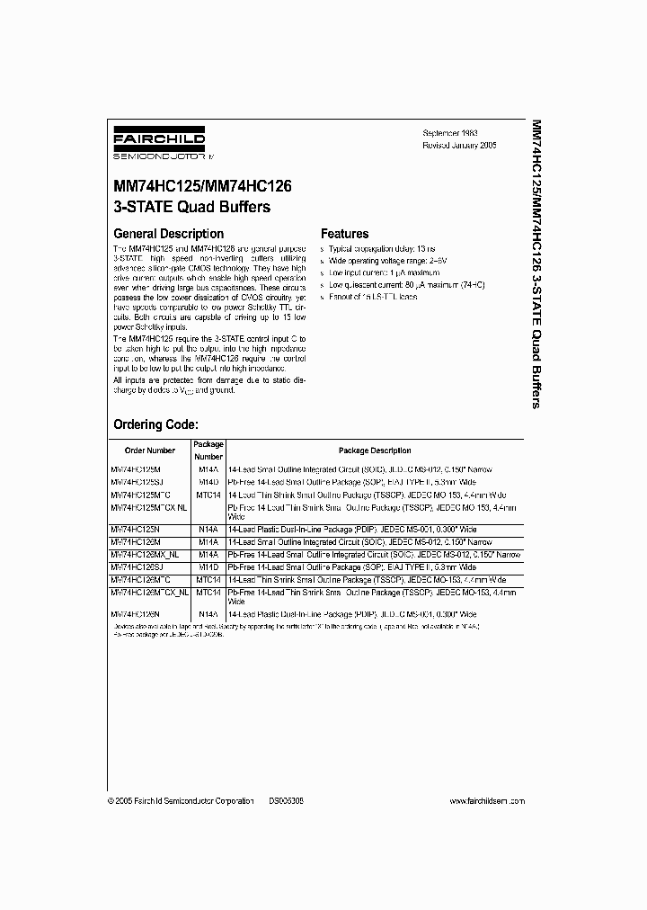 MM74HC126_1028344.PDF Datasheet
