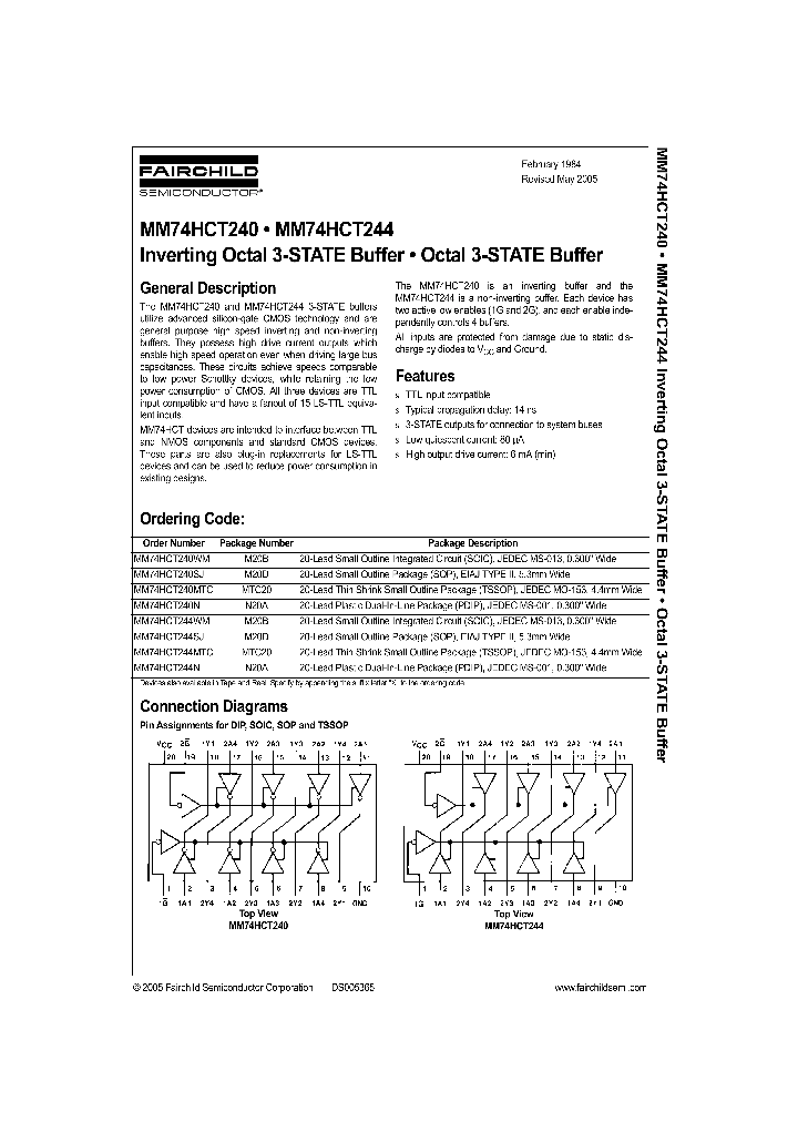 MM74HCT244WM_1280942.PDF Datasheet