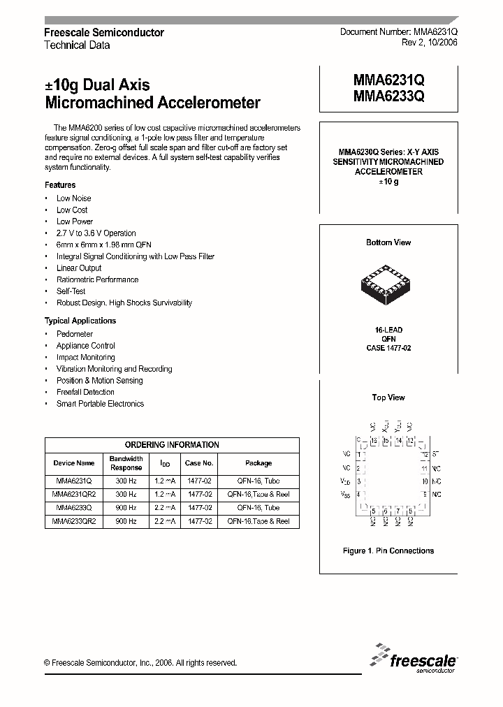 MMA6233QR2_1133086.PDF Datasheet
