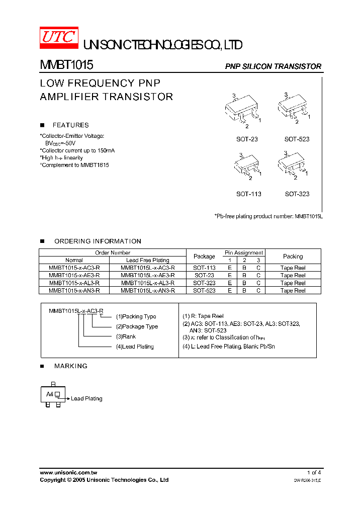 MMBT1015-BL-AL3-R_843347.PDF Datasheet