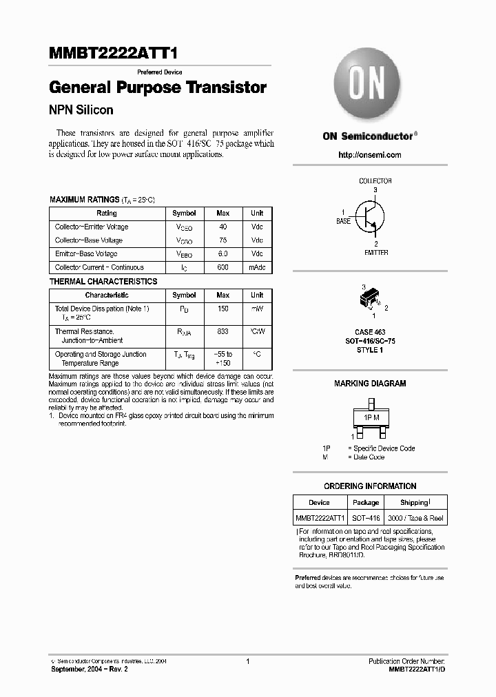 MMBT2222ATT1_1168128.PDF Datasheet