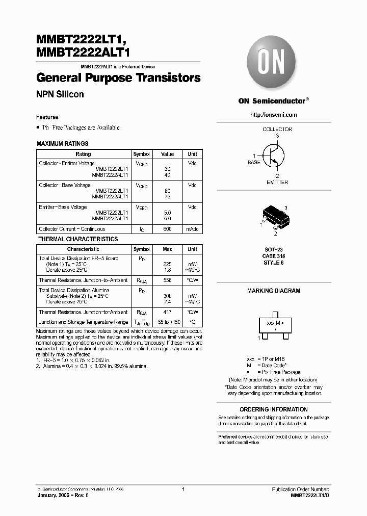 MMBT2222ALT1_1132158.PDF Datasheet
