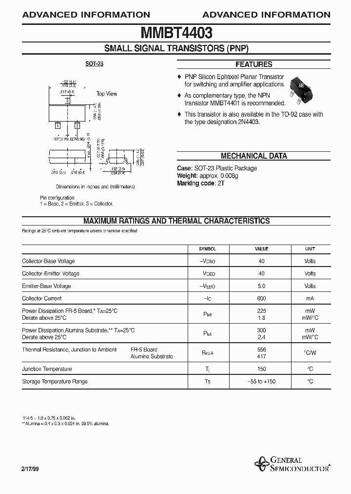 MMBT4403_1141374.PDF Datasheet