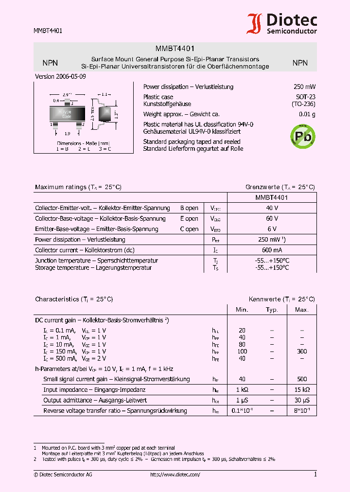 MMBT4403_1141379.PDF Datasheet