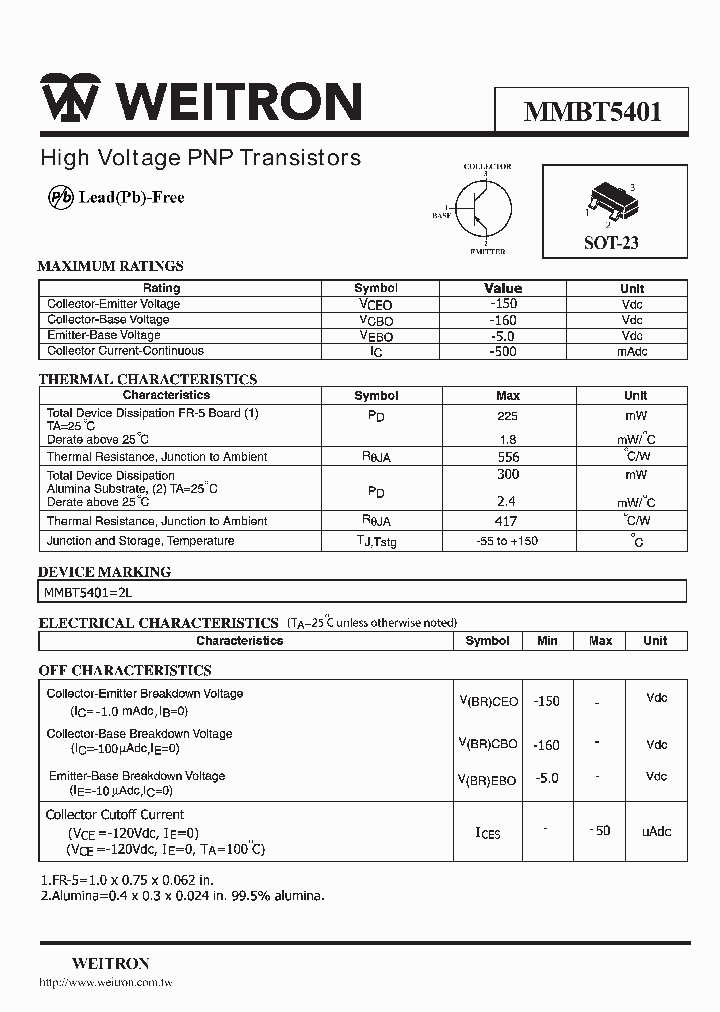 MMBT5401_1083057.PDF Datasheet