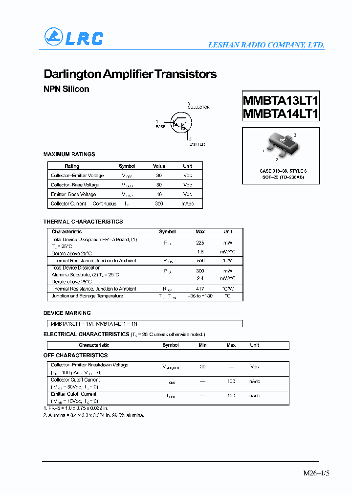 MMBTA13LT1_1118458.PDF Datasheet