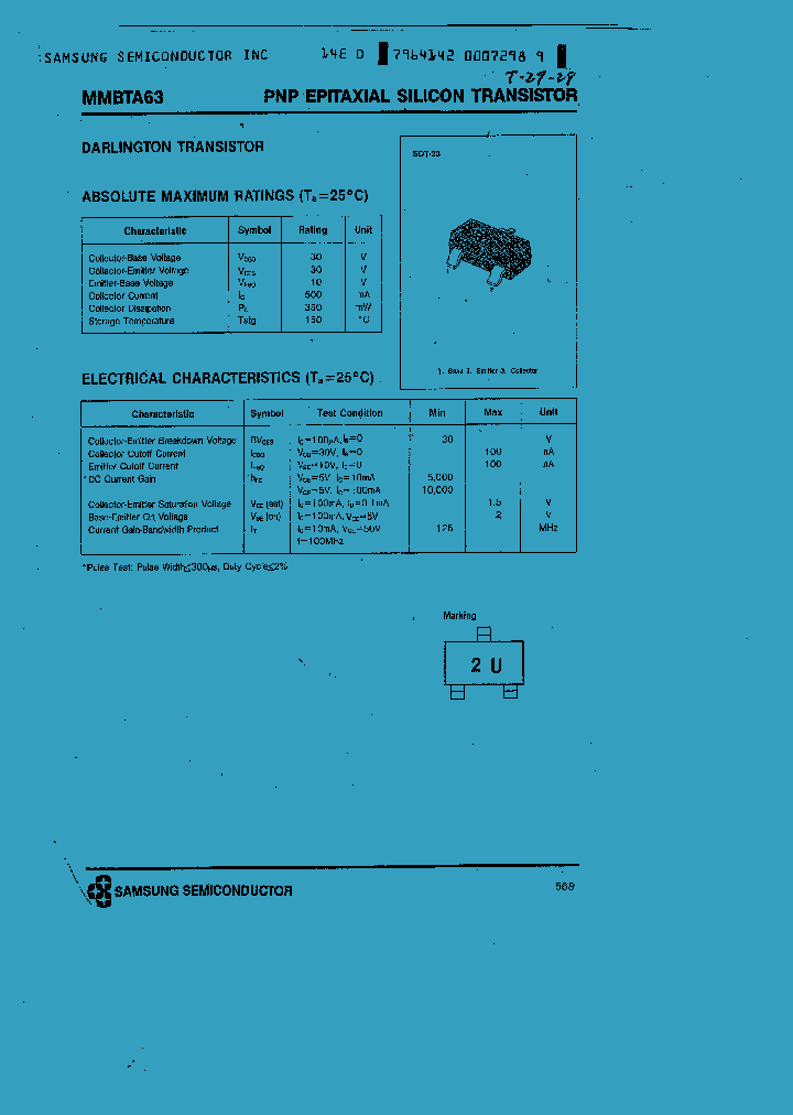 MMBTA63_1281462.PDF Datasheet