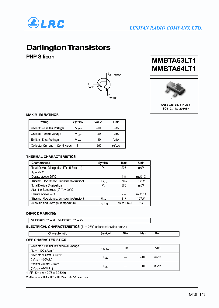 MMBTA63LT1_1118478.PDF Datasheet