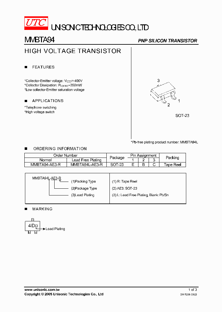 MMBTA94_1183807.PDF Datasheet