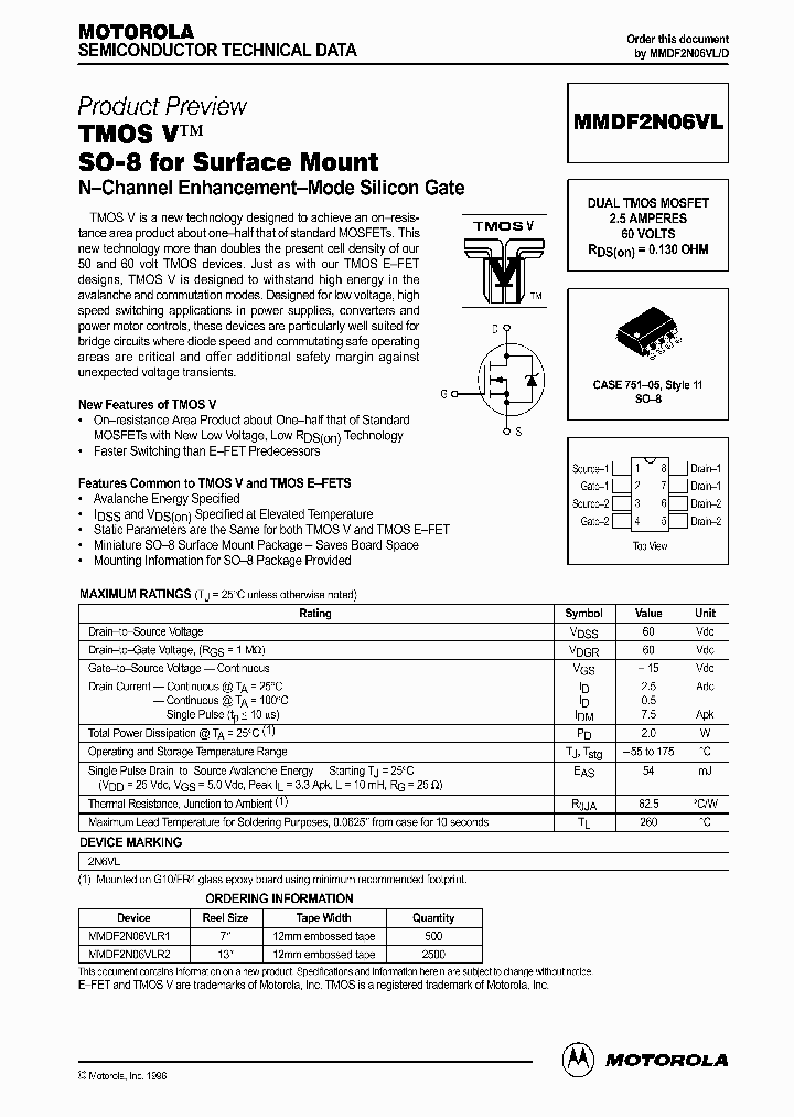 MMDF2N06VL_1281597.PDF Datasheet