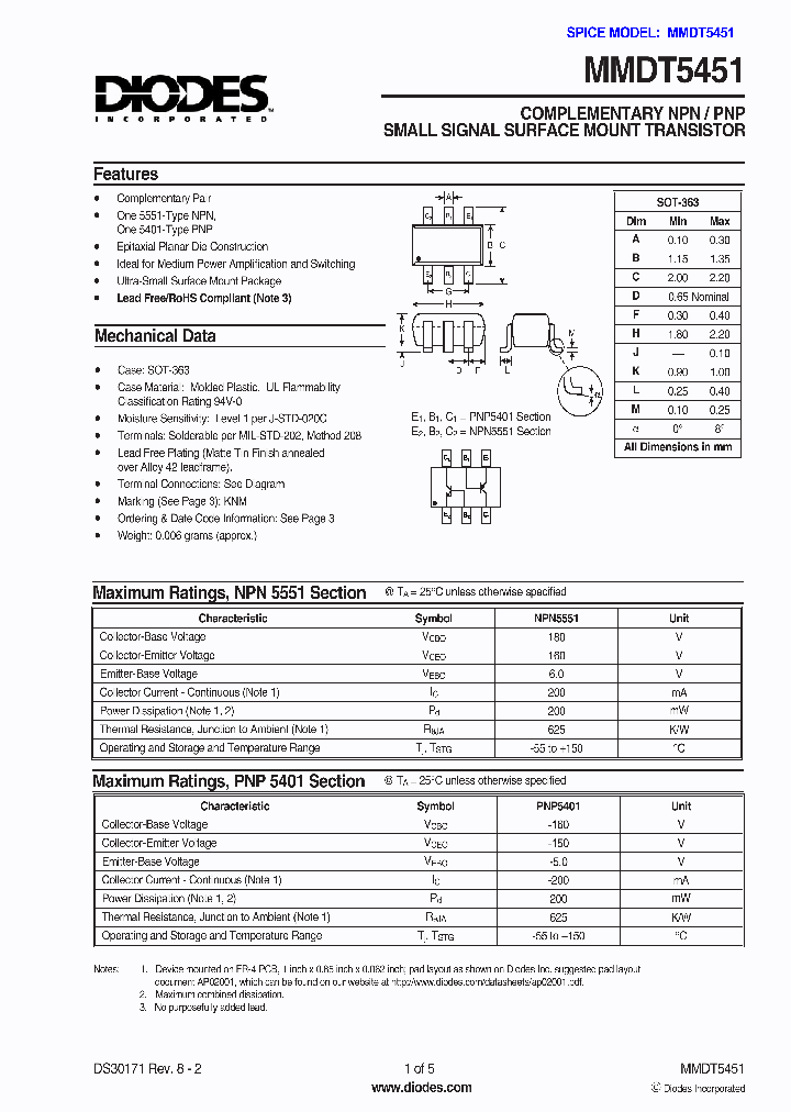 MMDT5451-7-F_729786.PDF Datasheet