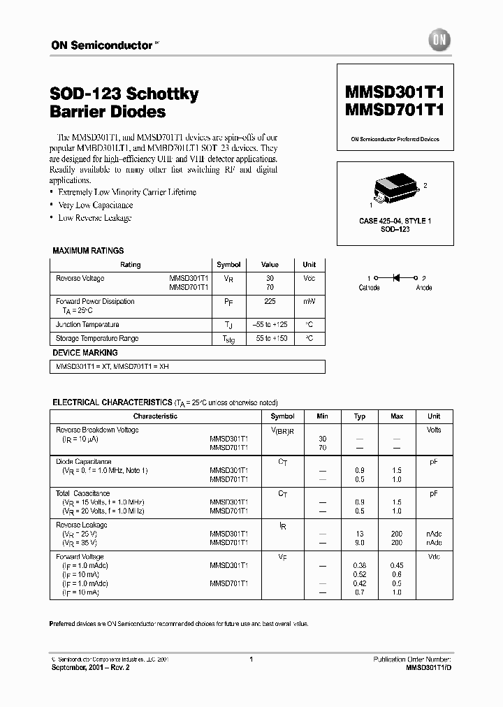 MMSD701T1_1281755.PDF Datasheet