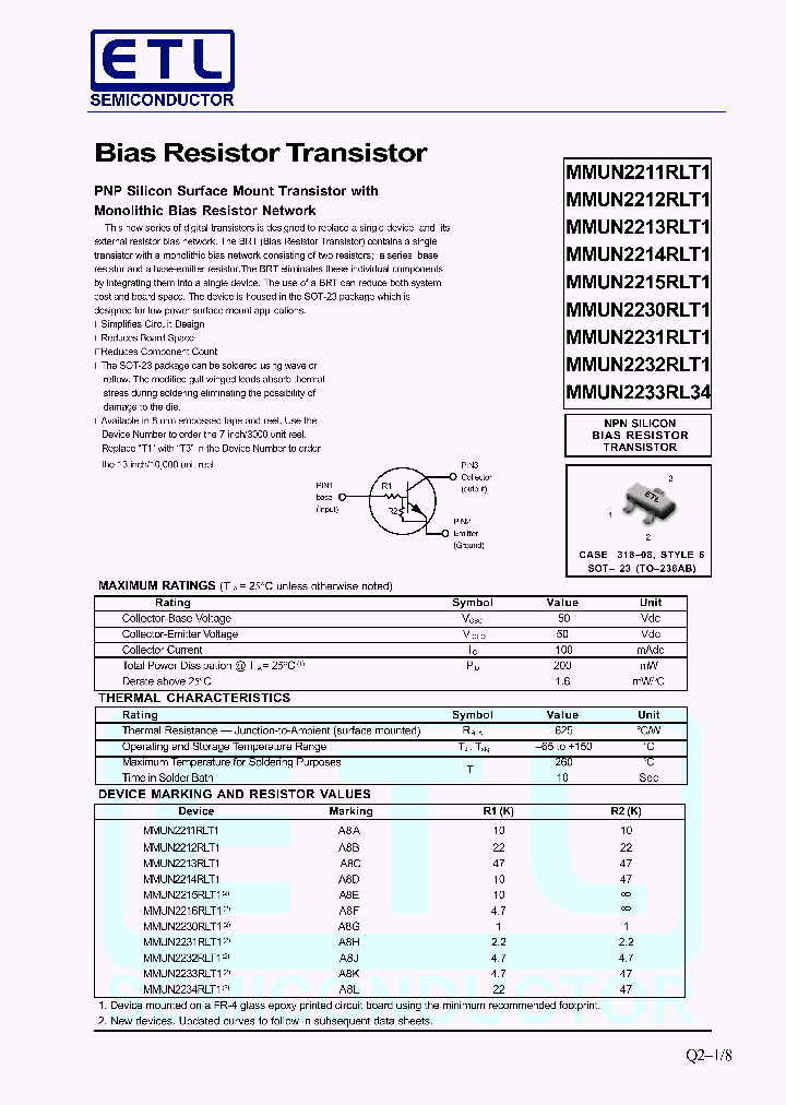 MMUN2233RL34_1281883.PDF Datasheet
