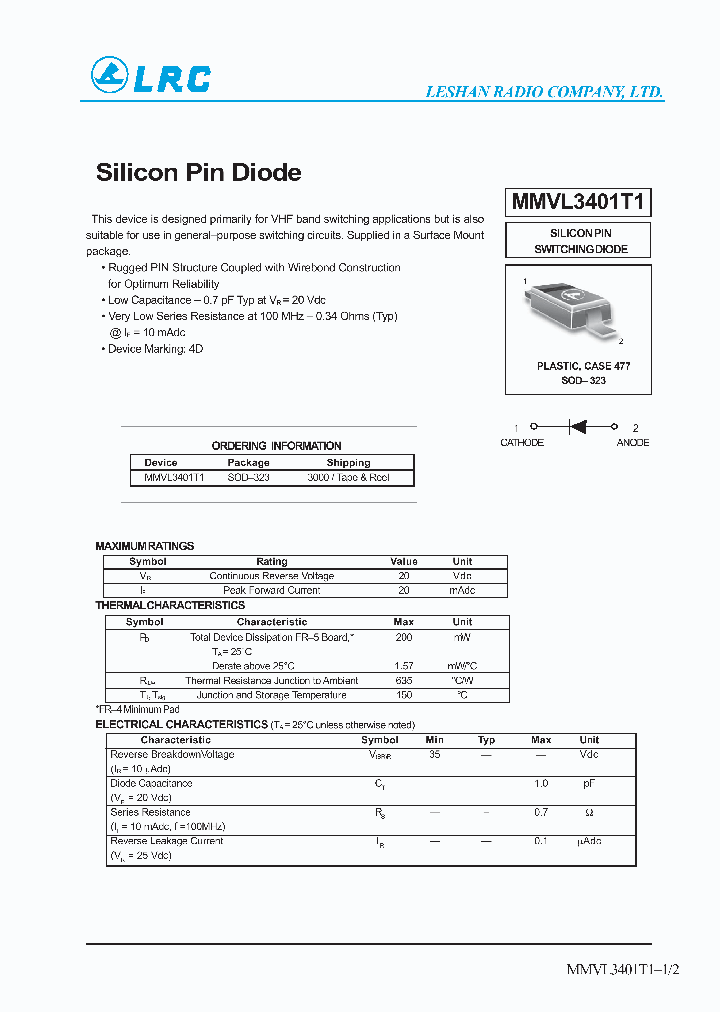 MMVL3401T1_1281897.PDF Datasheet