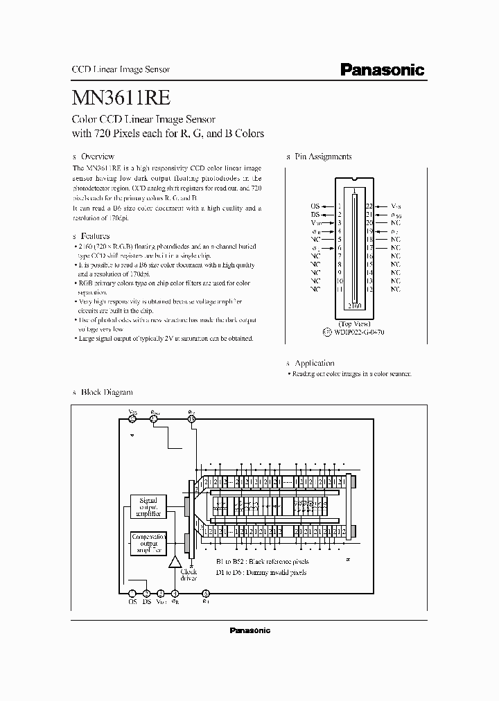 MN3611RE_1064966.PDF Datasheet