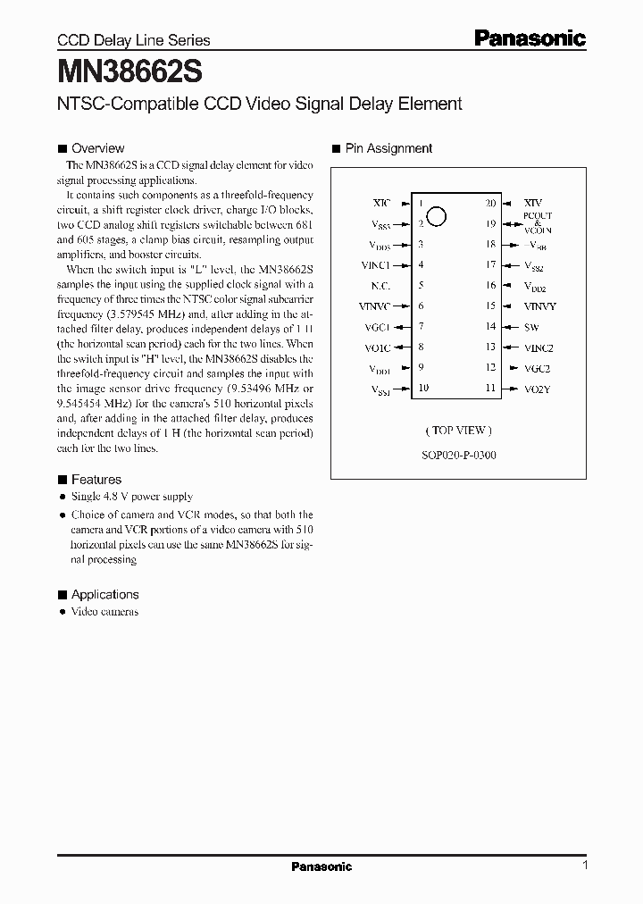 MN38662S_1046653.PDF Datasheet