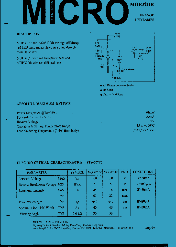MOB32DR_1282103.PDF Datasheet