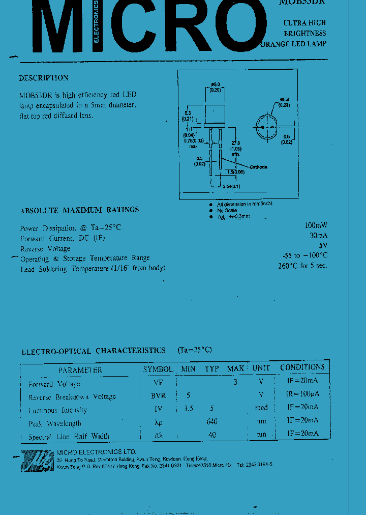 MOB53DR_1282119.PDF Datasheet
