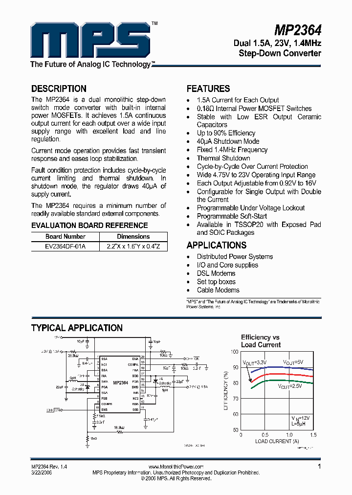 MP2364_1038194.PDF Datasheet