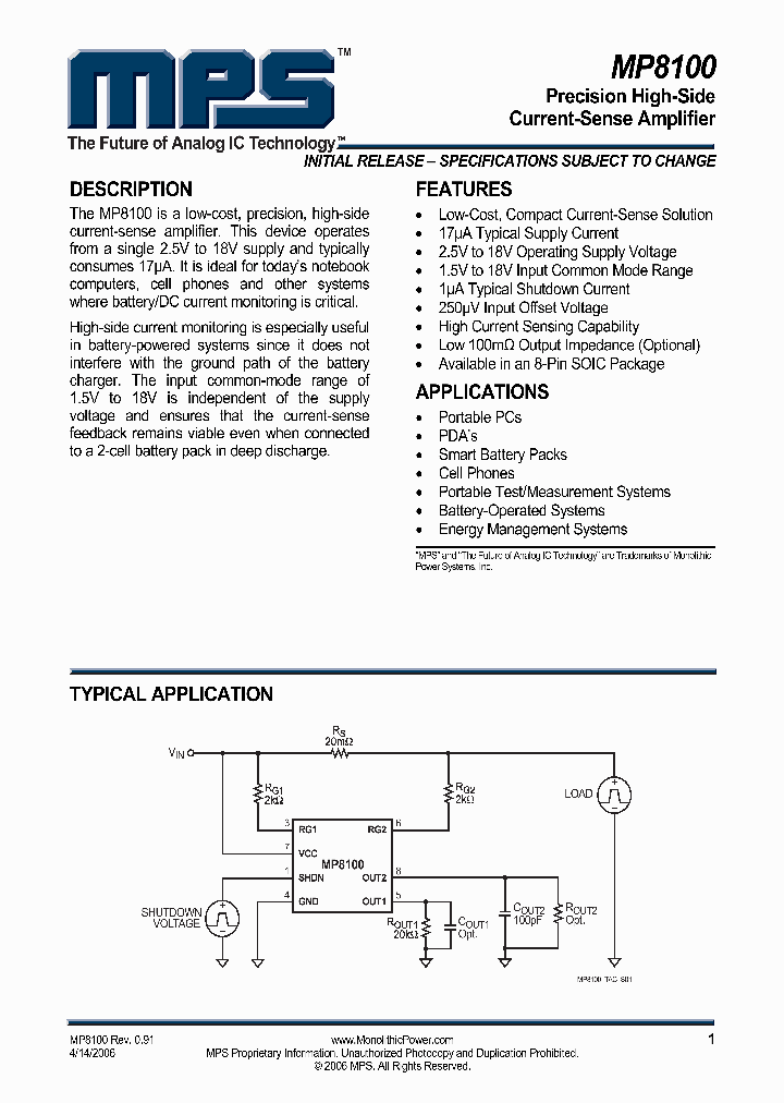 MP8100DS_1282499.PDF Datasheet