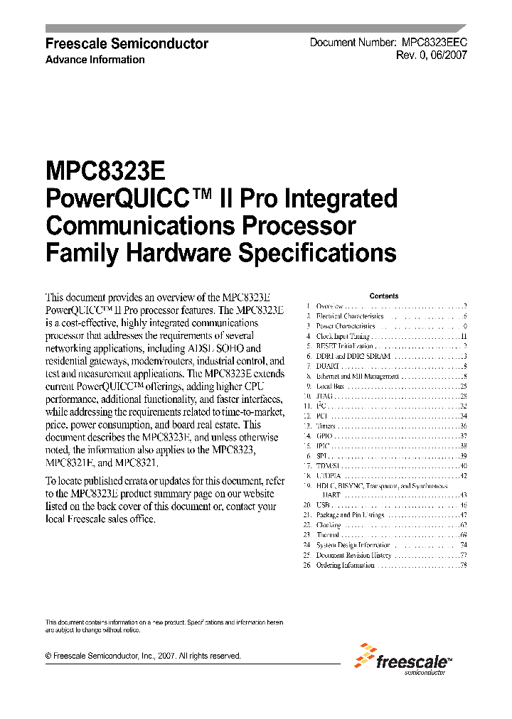 MPC8323CVRADDC_1184912.PDF Datasheet