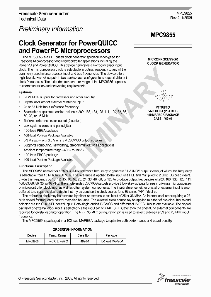 MPC9855_1123623.PDF Datasheet