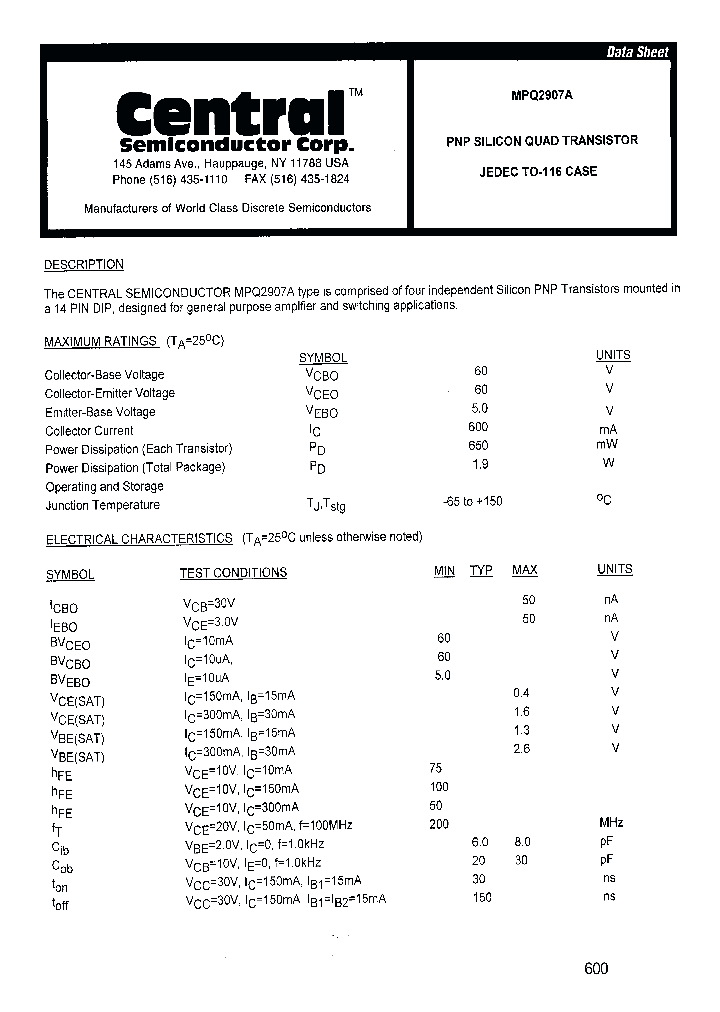 MPQ2907A_1282657.PDF Datasheet