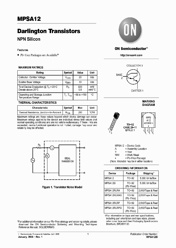 MPSA12RLRA_1072899.PDF Datasheet