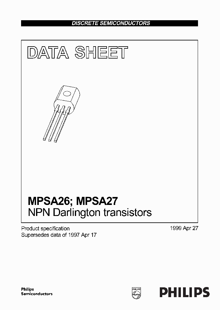 MPSA27_1282786.PDF Datasheet