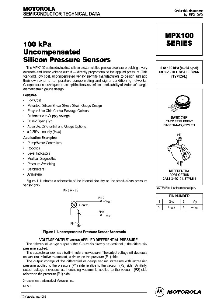 MPX100GSX_1282911.PDF Datasheet